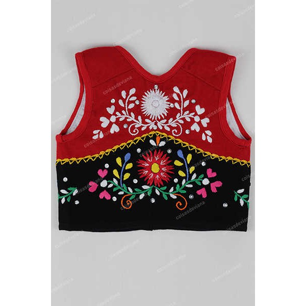 CHILD'S VEST WITH EMBROIDERY