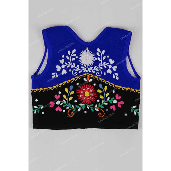 CHILD'S VEST WITH EMBROIDERY