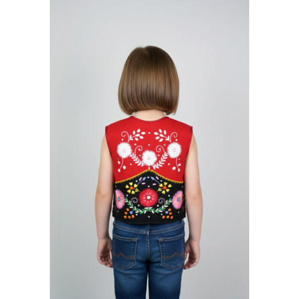 COLETE CRIANÇA BORDADO