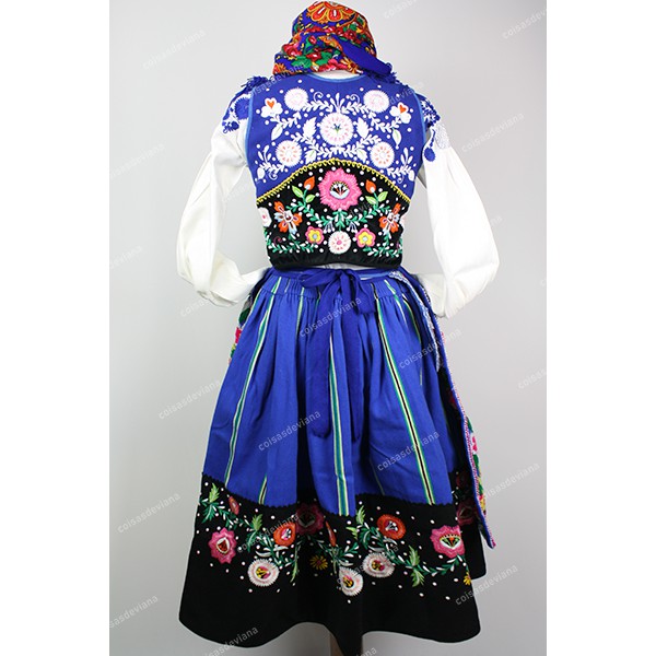 VEST WITH RICH VIANA EMBROIDERY FOR LAVRADEIRA COSTUME