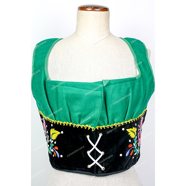 VEST WITH RICH VIANA EMBROIDERY FOR LAVRADEIRA COSTUME