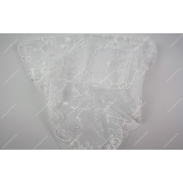 VEIL FOR BRIDE OR MORDOMA COSTUME