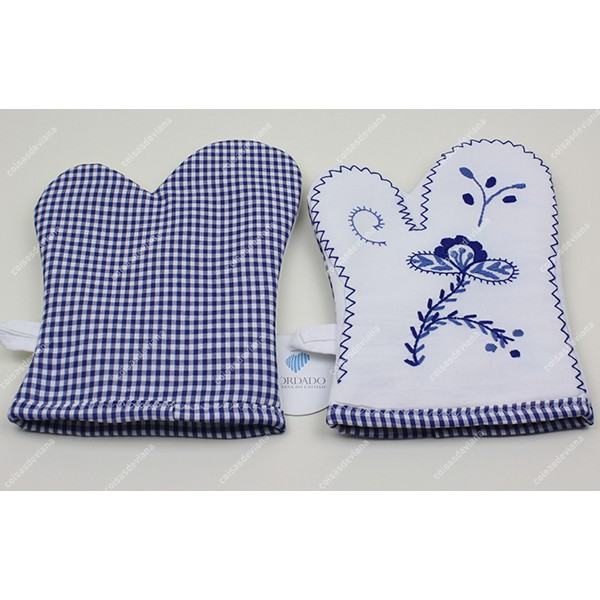 PAIR OF GLOVES VIANA EMBROIDERY