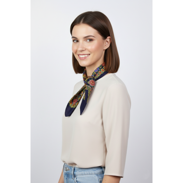 GRAVATA DE SENHORA LENÇO DE VIANA