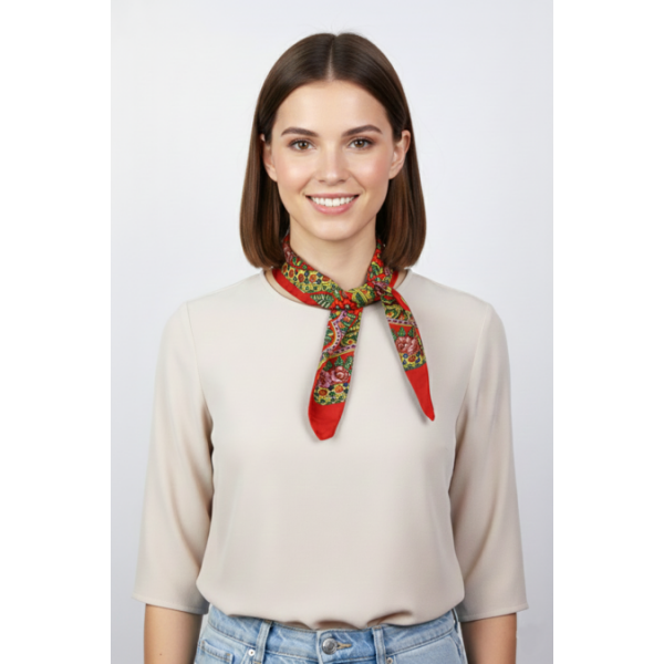 GRAVATA DE SENHORA LENÇO DE VIANA