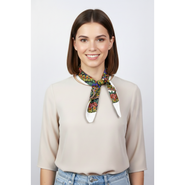 GRAVATA DE SENHORA LENÇO DE VIANA