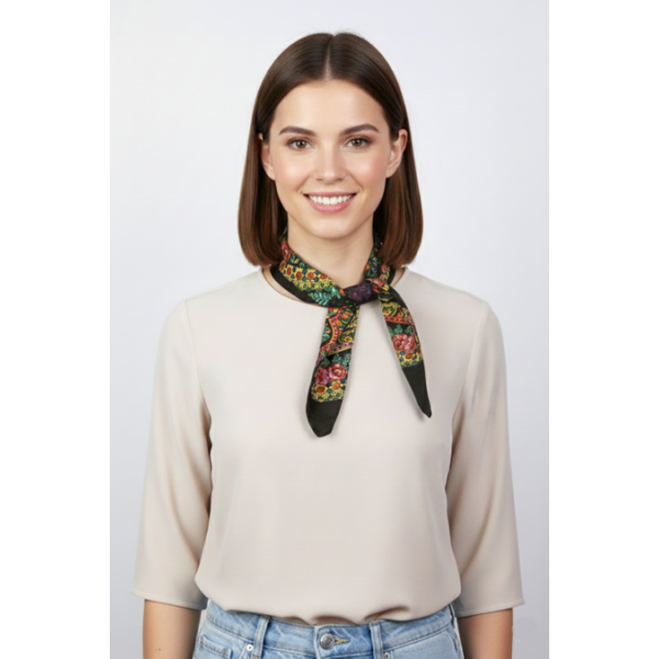 GRAVATA DE SENHORA LENÇO DE VIANA