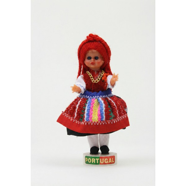 BONECA PLÁSTICA TRAJE MINHOTO