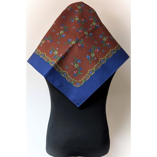 LENÇO ESTAMPADO IMITAÇÃO CACHENÊ