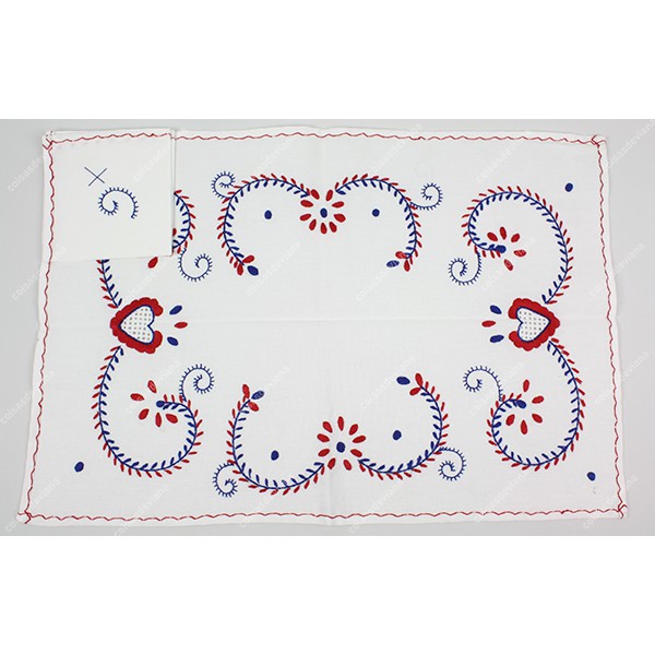 INDIVIDUAL IN COTTON VIANA EMBROIDERY