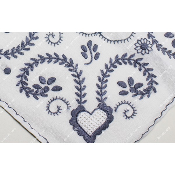 INDIVIDUAL IN LINEN RICH VIANA EMBROIDERY