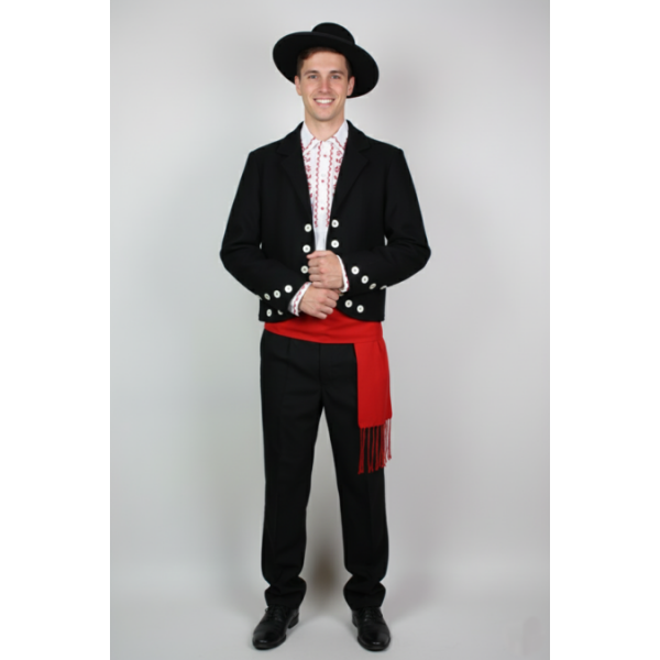 TRAJE FESTA COM CASACA