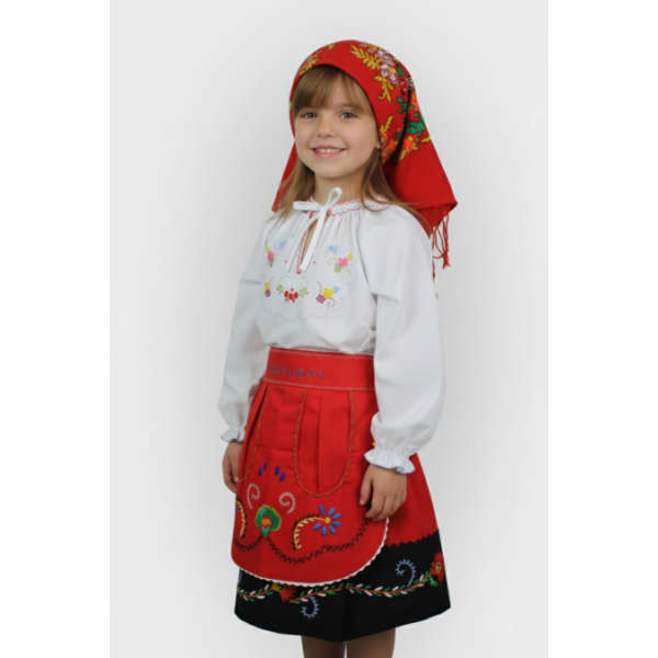 TRAJE IMITAÇÃO LAVRADEIRA CRIANÇA