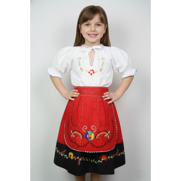 TRAJE IMITAÇÃO LAVRADEIRA CRIANÇA