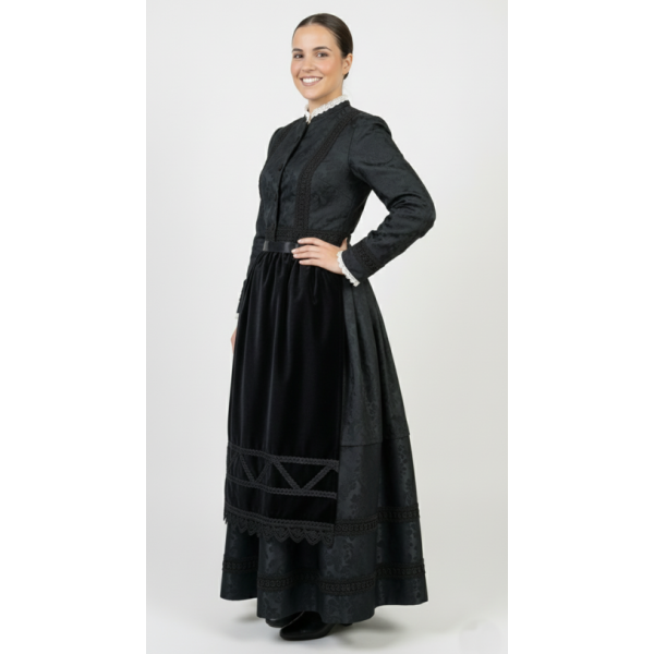 TRAJE MORDOMA SEM BORDADO COM CASACA