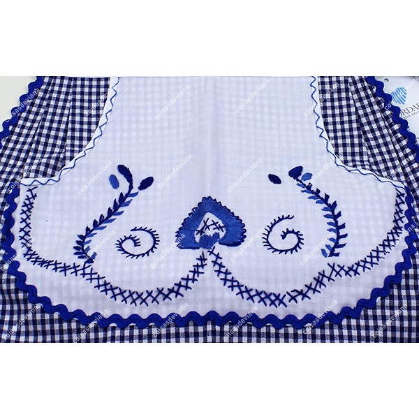 CHILDREN'S APRON WITH CHEST VIANA EMBROIDERY