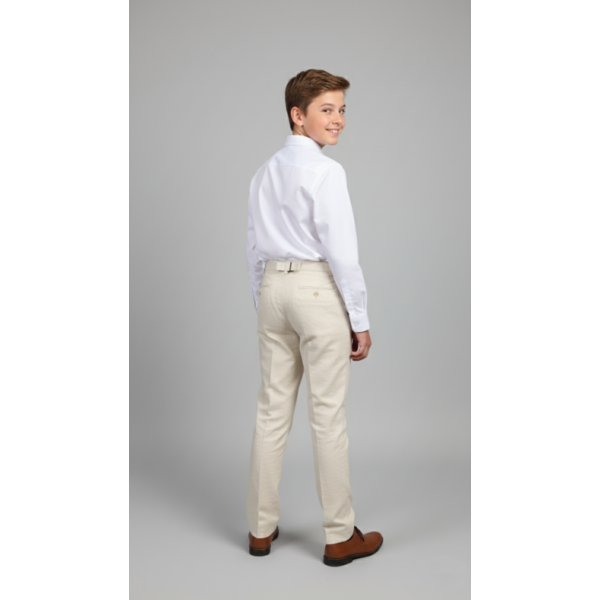 CALÇA TECIDO DE LINHO - CRIANÇA