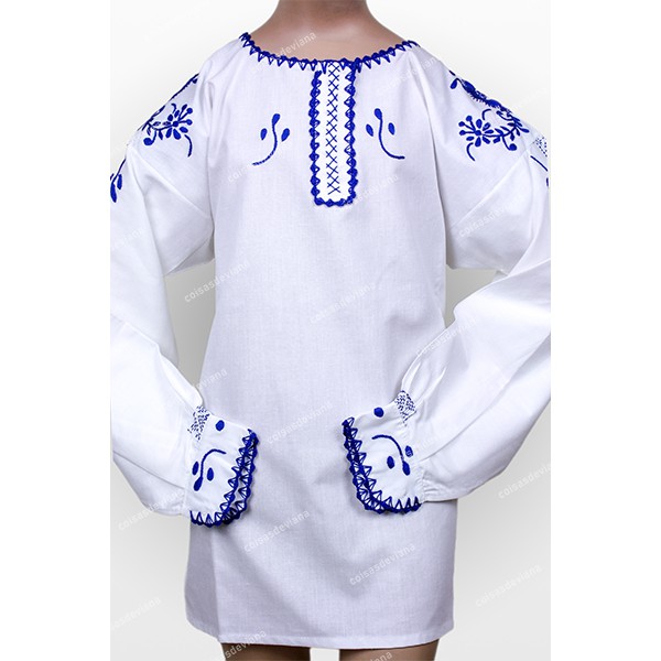 VIANESA SHIRT IN COTTON VIANA EMBROIDERY FOR LAVRA...