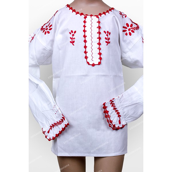 VIANESA SHIRT IN COTTON VIANA EMBROIDERY FOR LAVRA...