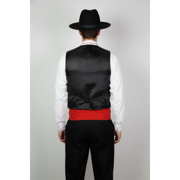 COLETE CRIANÇA FAZENDA COM COSTAS PRETAS