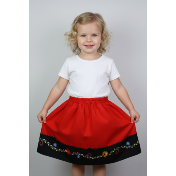 SAIA TRAJE IMITAÇÃO LAVRADEIRA - CRIANÇA