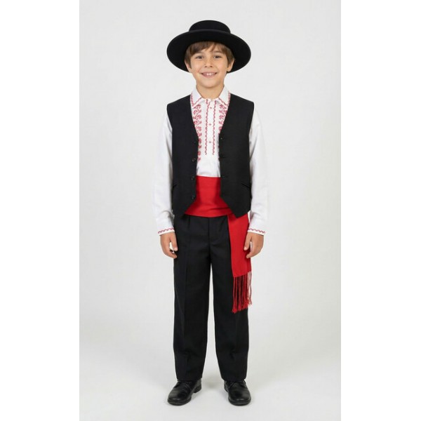 TRAJE FESTA COM COLETE CRIANÇA