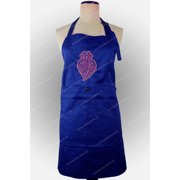 APRON REMOVABLE BREAST WITH VIANA'S HEART EMBROIDE...
