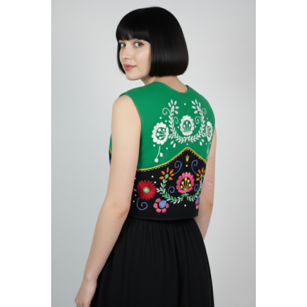 COLETE BORDADO VIANA TRAJE LAVRADEIRA