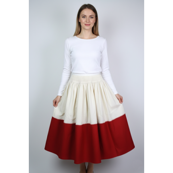 SAIA EM LINHO PARA TRAJE DOMINGAR