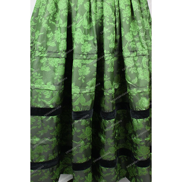 FINE POLYESTER SKIRT FOR HALF LADY COSTUME