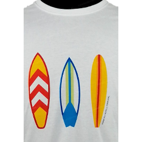 WHITE T-SHIRT VIANA MOTIFS PRINTED