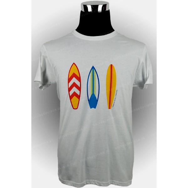 WHITE T-SHIRT VIANA MOTIFS PRINTED
