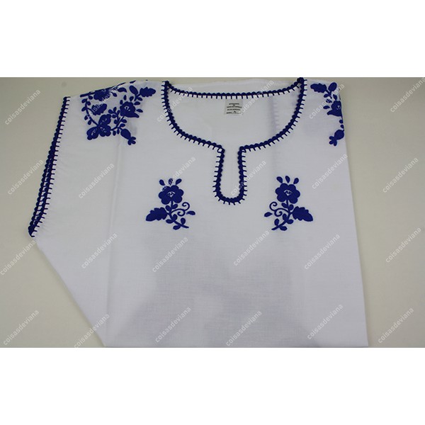 COTTON TUNIC EMBROIDERY BY MACHINE