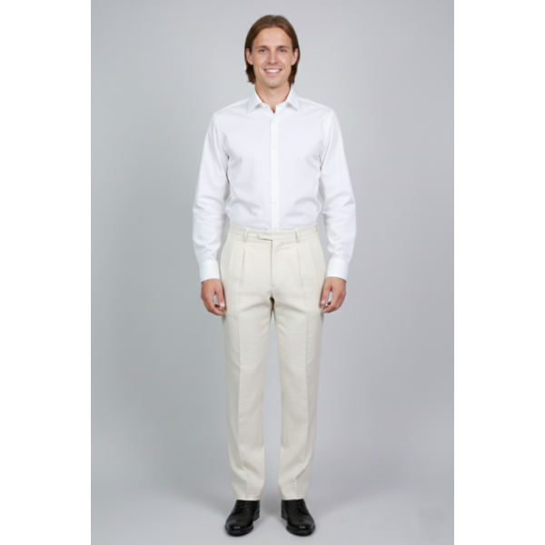 CALÇA TECIDO DE LINHO 