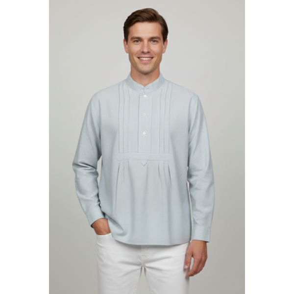 CAMISA DE RISCADO COM NERVURAS