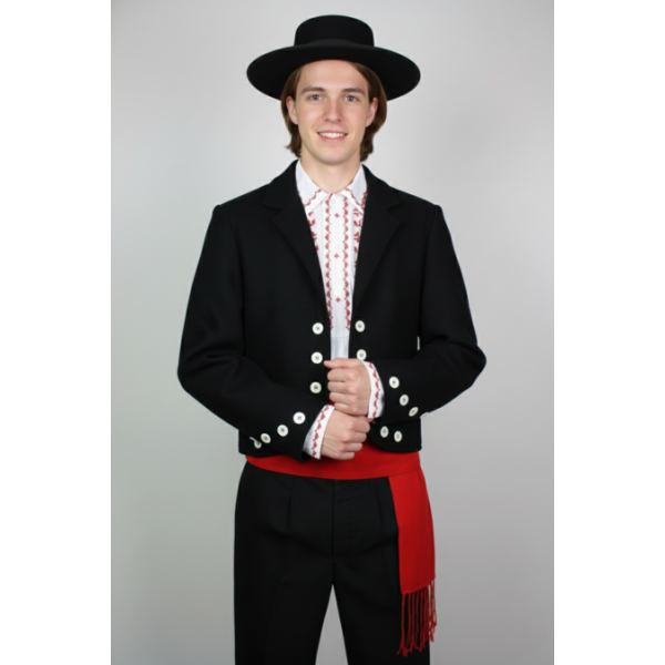 CASACA PRETA TRAJE DE FESTA OU TRAJE DOMINGAR