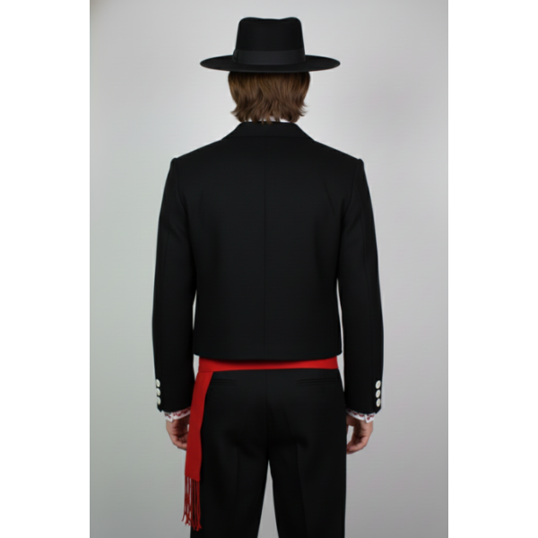 CASACA PRETA TRAJE DE FESTA OU TRAJE DOMINGAR