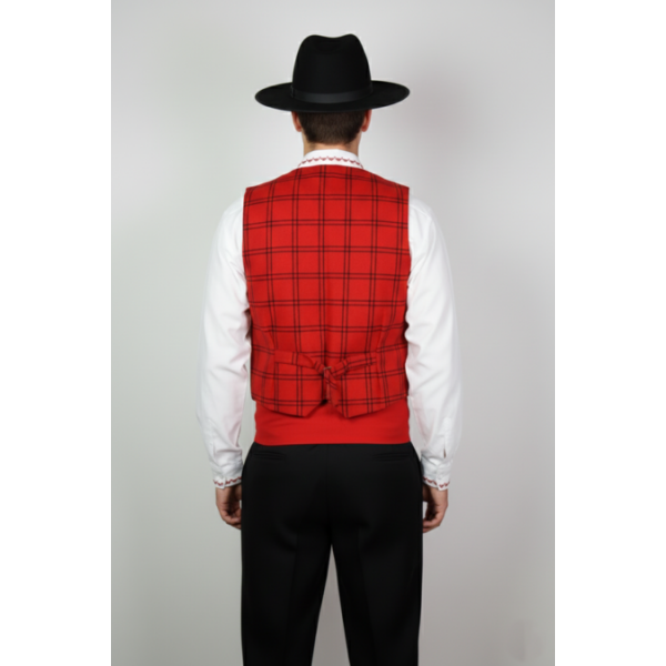 TRAJE FESTA COM COLETE